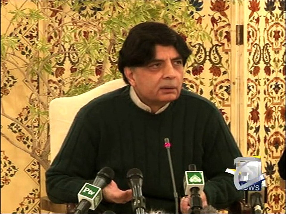 Military courts will only hear terror-related cases_ Nisar-05 Jan 2015