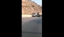 Pakistani Man Stops 22 Wheeler Brake-Failed Truck Risking His Life