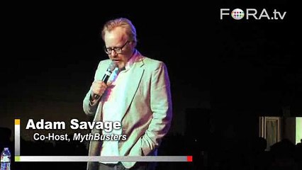Adam Savage on MythBusting with President Obama