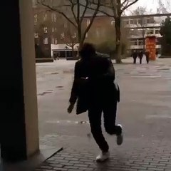 When you come late to class and the teacher is also late