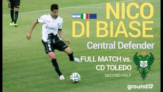 NICO DI BIASE - FULL MATCH vs CD TOLEDO - 2014 - 2/2