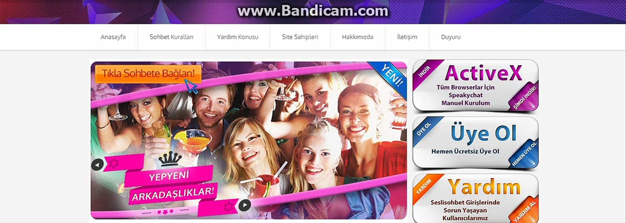 Sesliroom Sesli Sohbet
