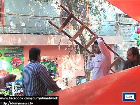 Dunya News-2000 kg halwa distributed in Multan to mark Eid Milad-un-Nabi (PBUH)