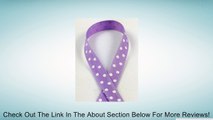 Schiff Ribbons 44501-1.5 3/8-Inch Grosgrain Fashion Polka Dot Ribbon Review