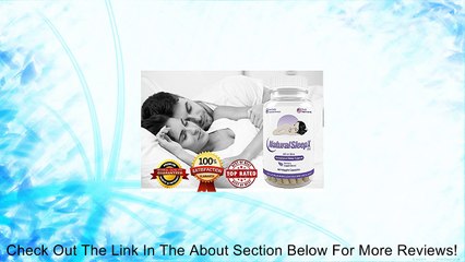 Natural Sleep X ★ The #1 Sleep Aid ★ Extra Strength Insomnia Relief Supplement ★ Fall Asleep Fast With The Most Recommended Herbal Sleeping Pills For Adults ★ Unique Blend of Melatonin, 5-HTP, Valerian, GABA, Chamomile, Herbal Extracts, Vitamins, Minerals