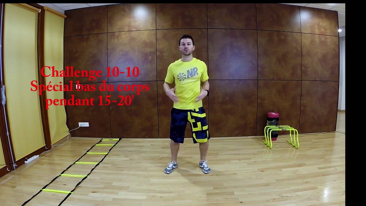 Challenge 10-10 pendant 15-20' - bas du corps