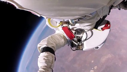 Uzaydan atlayan adam yeni Şok görüntüleri 3D Format