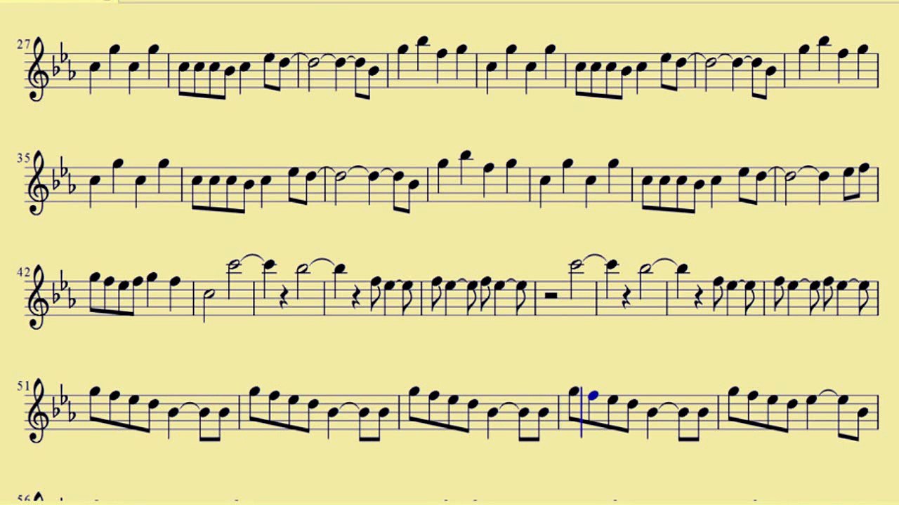 [ Alto Sax ] I Knew You Were Trouble - Taylor Swift -