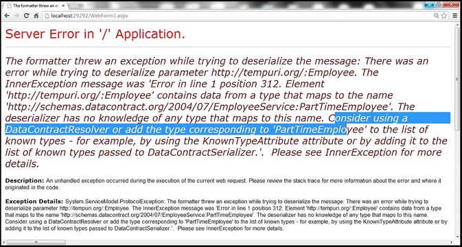 Part 8 Different ways of associating known types in wcf