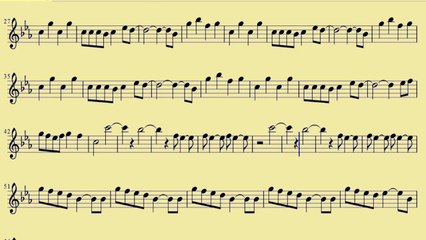 [ Bari Sax ] I Knew You Were Trouble - Taylor Swift