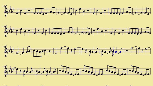 [ Clarinet ] I Knew You Were Trouble - Taylor Swift -