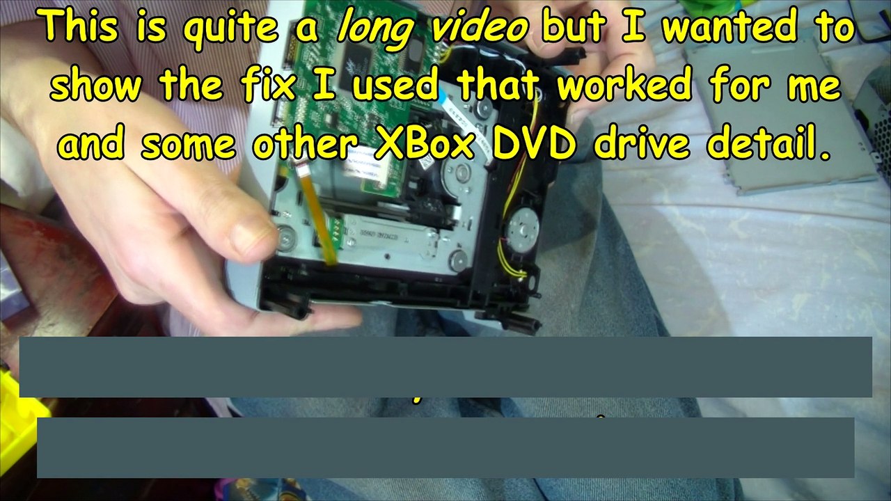 Solve XBox 360 Sticking DVD drive.