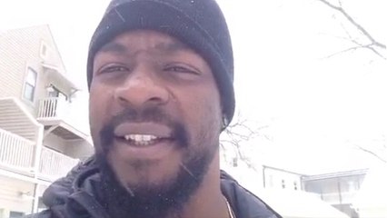 An Inside Look: Lamaar Houston hangs out in the snow