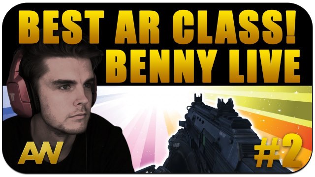 CoD AW: Best AR Class Setup DNA BOMB Benny Live #2 (Call of Duty Advanced Warfare Multiplayer)