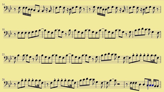 [ Bassoon ] Roar - Katy Perry - downloadsheetmusic.com.br