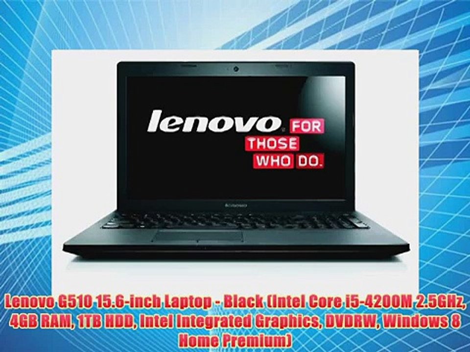 Laptops For Sale - Lenovo G510 15.6-inch Laptop - Black (Intel Core i5-4200M 2.5GHz 4GB RAM