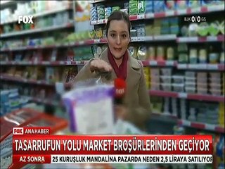 Tasarruf etmenin yolu Market Broşürlerinden geçiyor