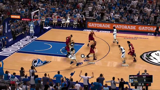 NBA 2K15 Cleveland Cavaliers@Dallas Mavericks