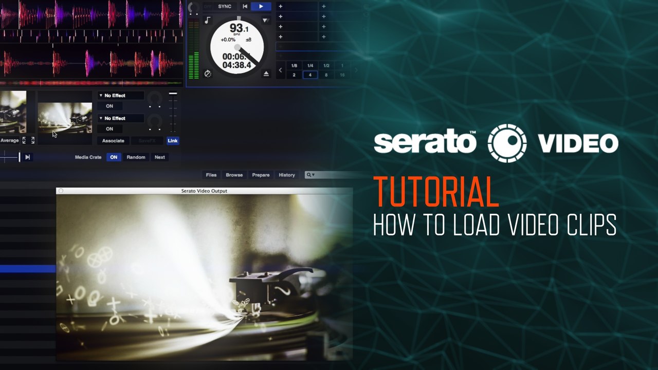 Serato Video (Tutorial): How To Load Visuals & Video Clips