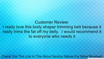 Ideas In Motion Body Shaper Trimming Belt Review