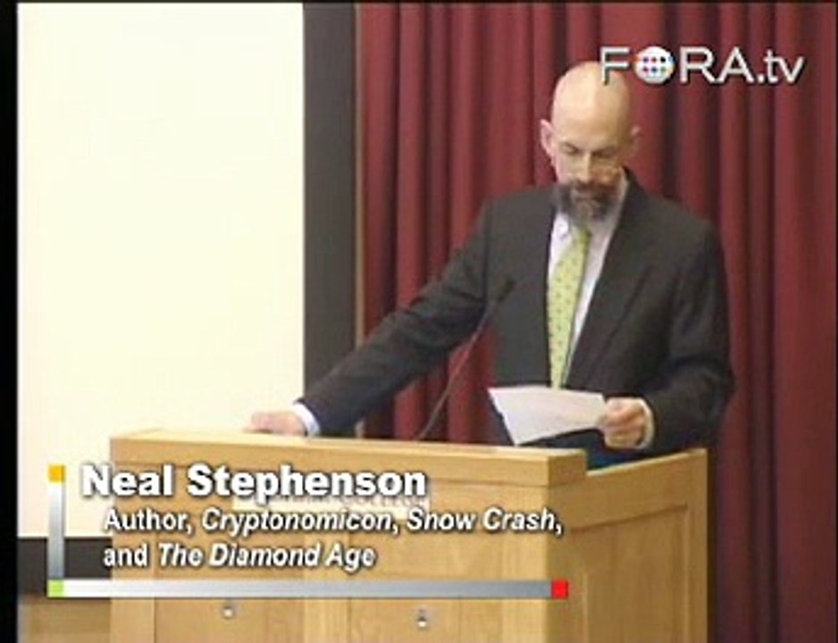 Neal Stephenson on Intelligence and Science Fiction