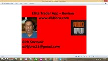 Elite Trader App Review.Is Elite Treader App Legitimate