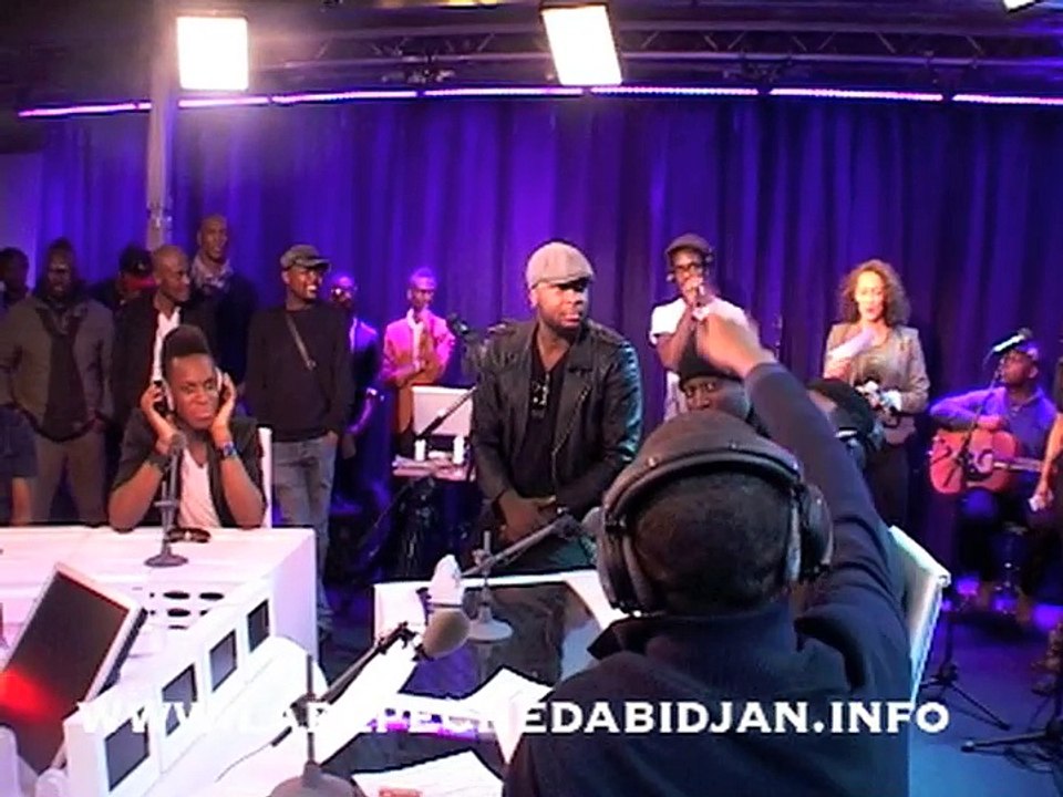 En studio avec Claudy Siar - 18 ans de Couleurs Tropicales - Le 13 mars 2013