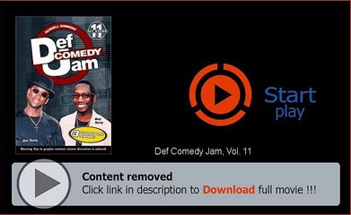 Def Comedy Jam, Vol. 11 HD Watch Online