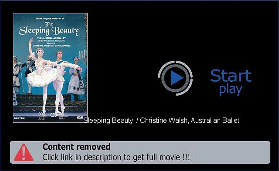 Sleeping Beauty  / Christine Walsh, Australian Ballet Movie Download Free