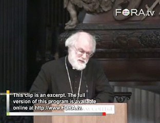 Archbishop Williams on Christians and the Human Body