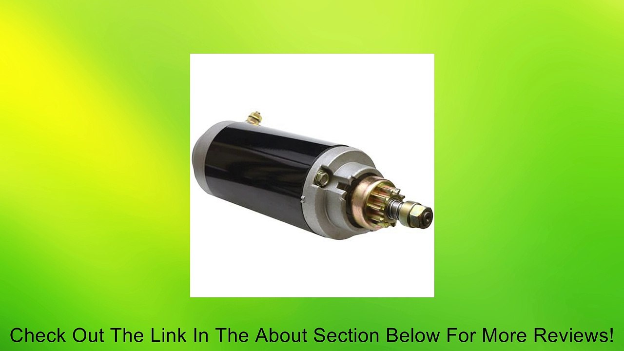 Starter For Mercury Mariner Outboard Marine 50 60 70 75 80 90 Hp 1973-1999 Review