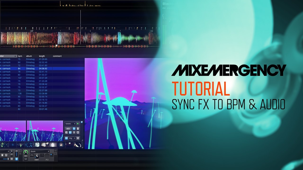 MixEmergency + Serato DJ (Tutorial): Sync Effects to Audio & BPM