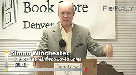 Simon Winchester on China as the New Center of the World