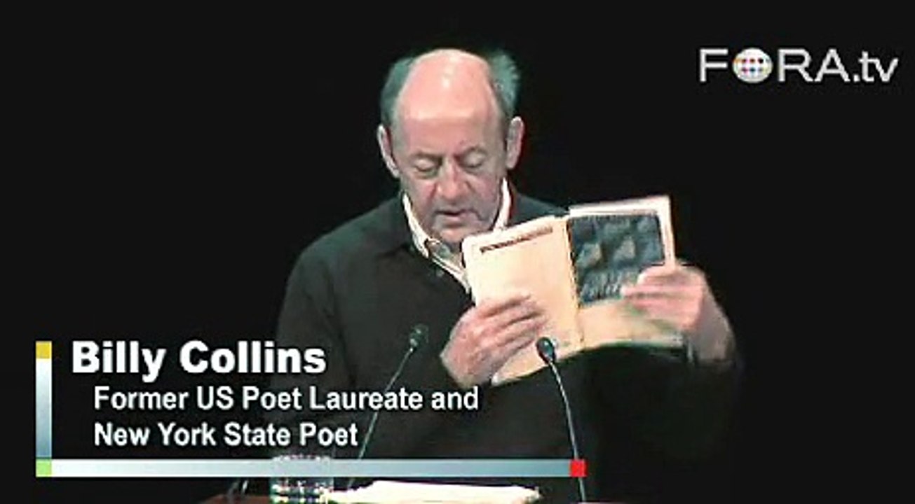 Billy Collins Reads "Litany"