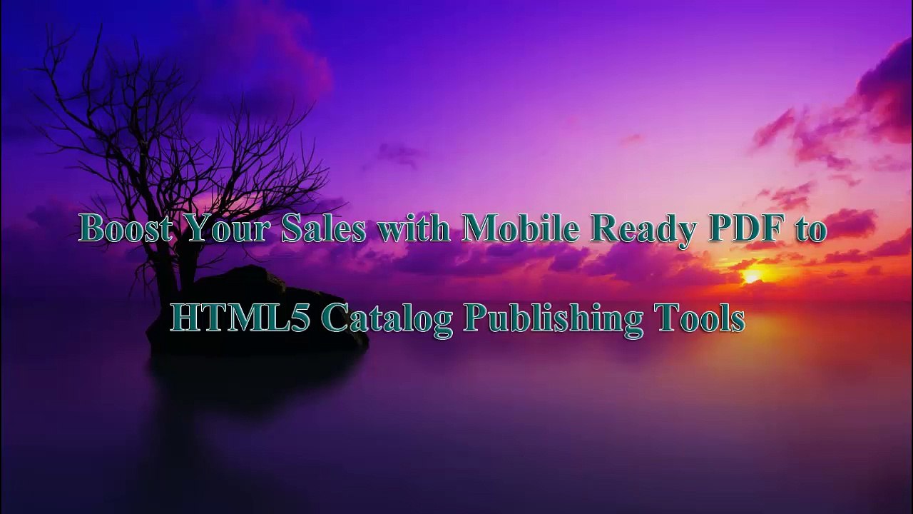 Top 3 HTML5 Mobile Catalog Publishers That Can Increase Sales