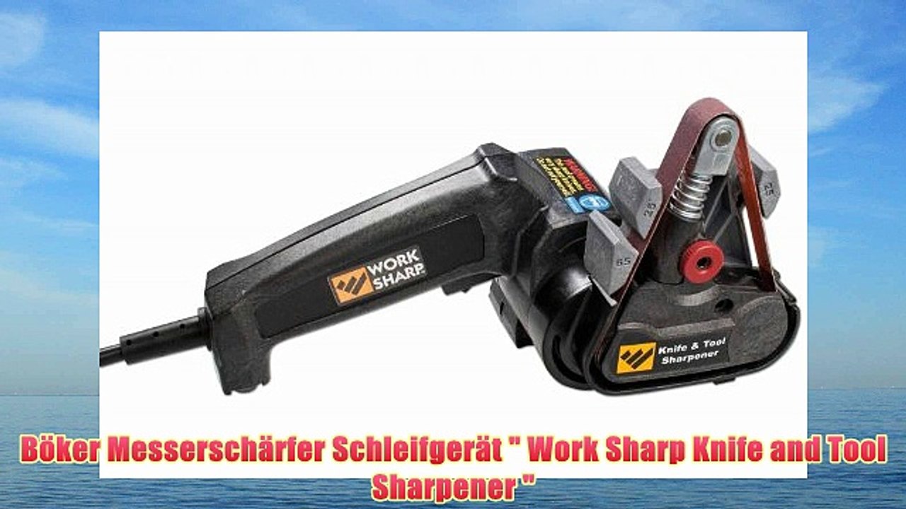 BÃ¶ker MesserschÃ¤rfer SchleifgerÃ¤t  Work Sharp Knife and Tool Sharpener