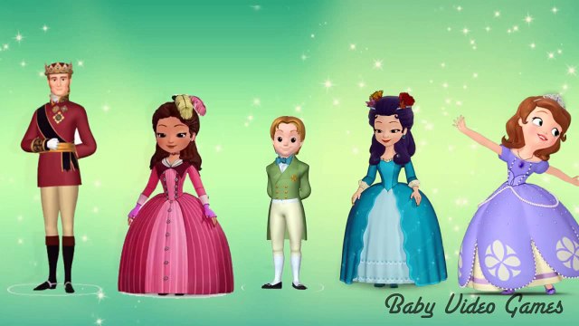 Sofia The First Cartoon Finger Family | Sofia The First Songs Cartoon Children Nursery Rhymes