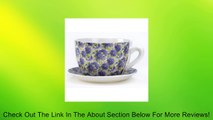 Gifts & Decor Lavender Rose Teacup Saucer Flower Pot Herb Planter Review