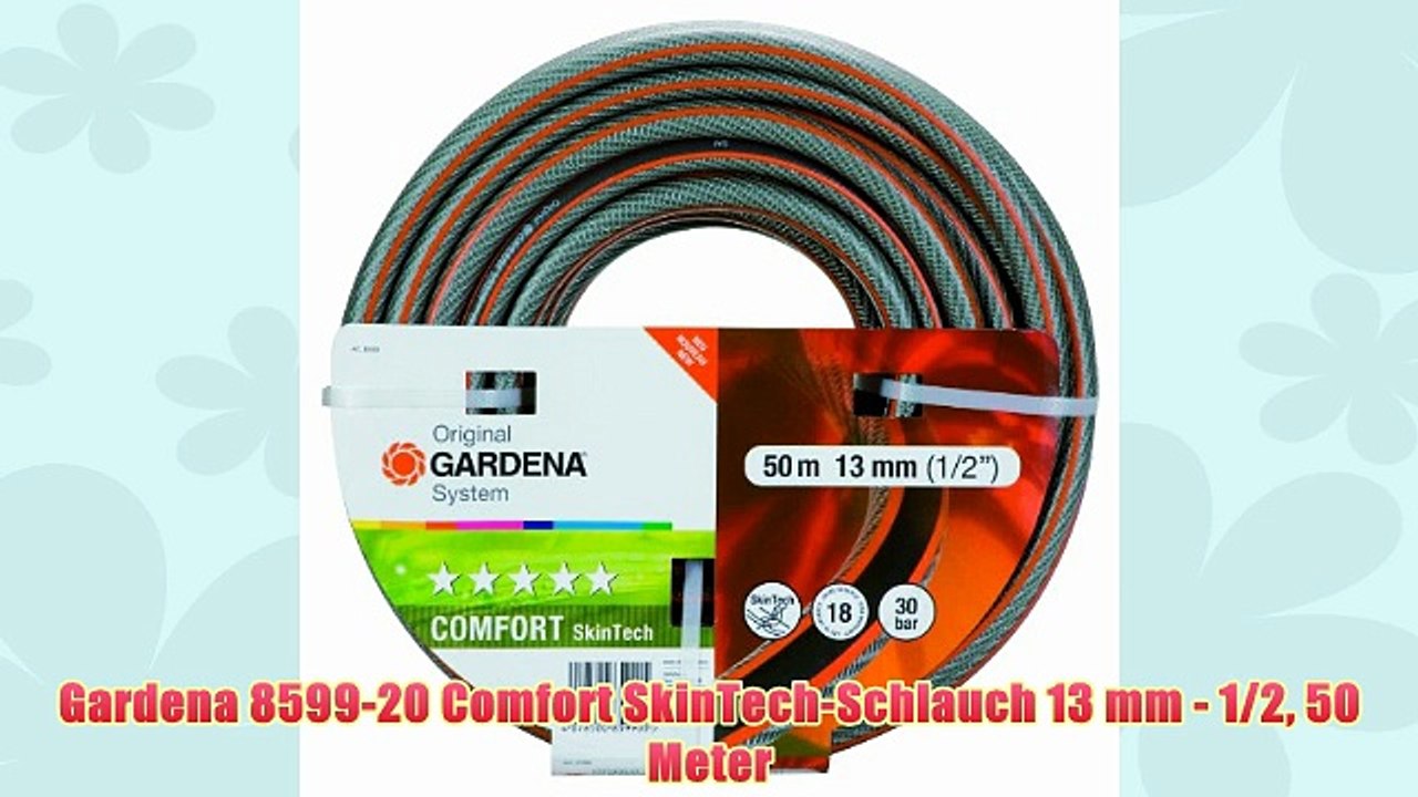 Gardena 8599-20 Comfort SkinTech-Schlauch 13 mm - 1/2 50 Meter