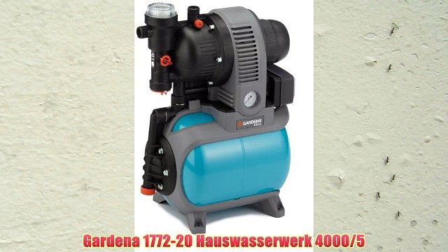 Gardena 1772-20 Hauswasserwerk 4000/5