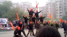 Sikhs Do Gatka at Rahgiri Delhi Indian Army