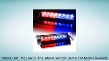 Red & Blue Generation 3 LED Law Enforcement Use Strobe Lights For Interior Roof / Dash / Windshield Review