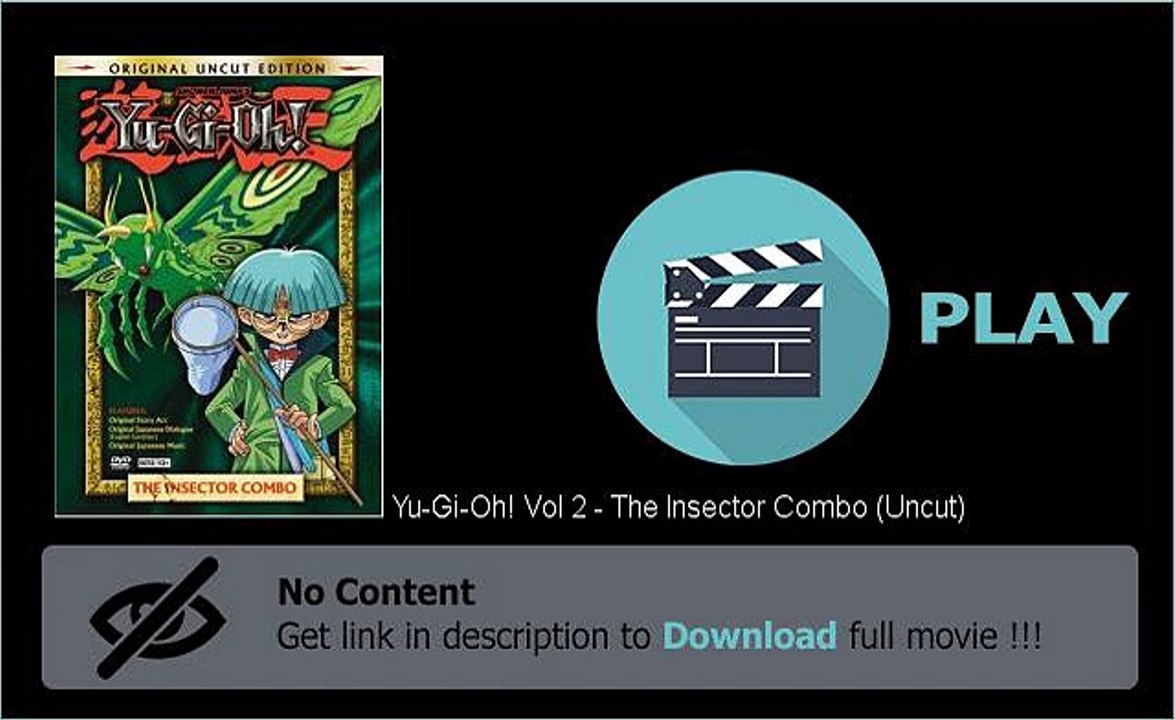 Download Yu-Gi-Oh! Vol 2 - The Insector Combo (Uncut) Movie Online