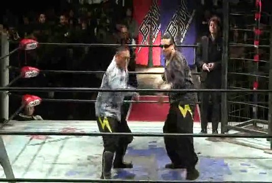 Yuko Miyamoto & Isami Kodaka vs. Kankuro Hoshino & Masato Inaba (BJW)