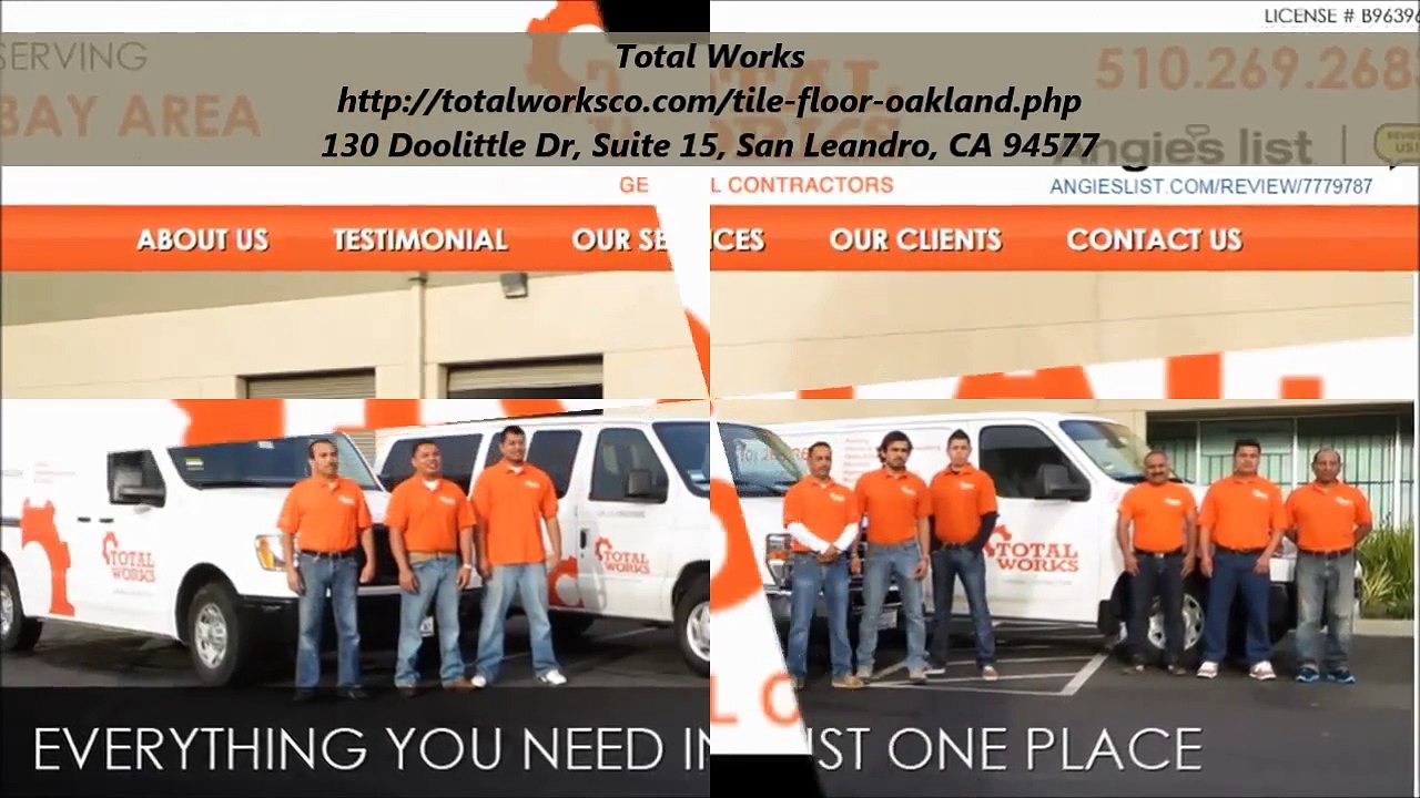 Total Works : Tile Floor Oakland