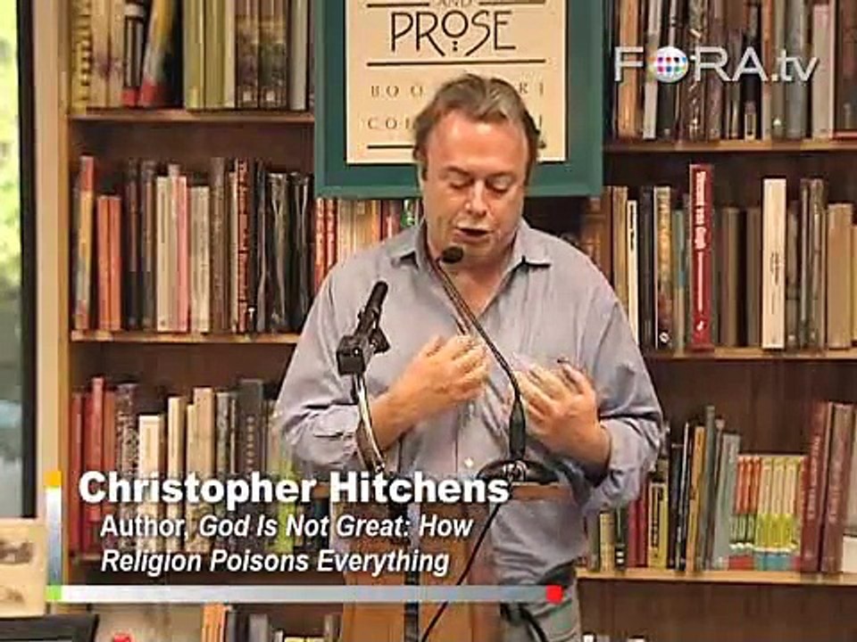 Christopher Hitchens Likens Religion to North Korea