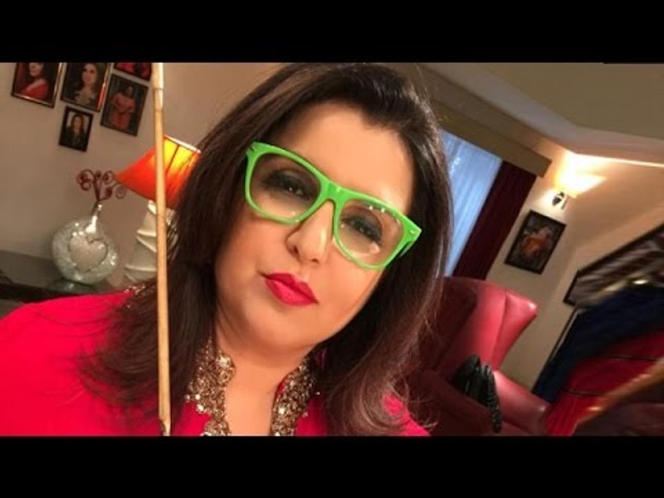 Farah Khan's Look For Bigg Boss Halla Bol