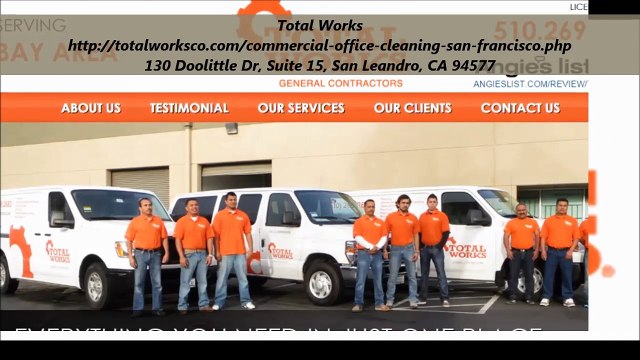 Total Works : Commercial Cleaning San Francisco
