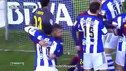 Real Sociedad - Barcelona 1-0 - Maç Özeti