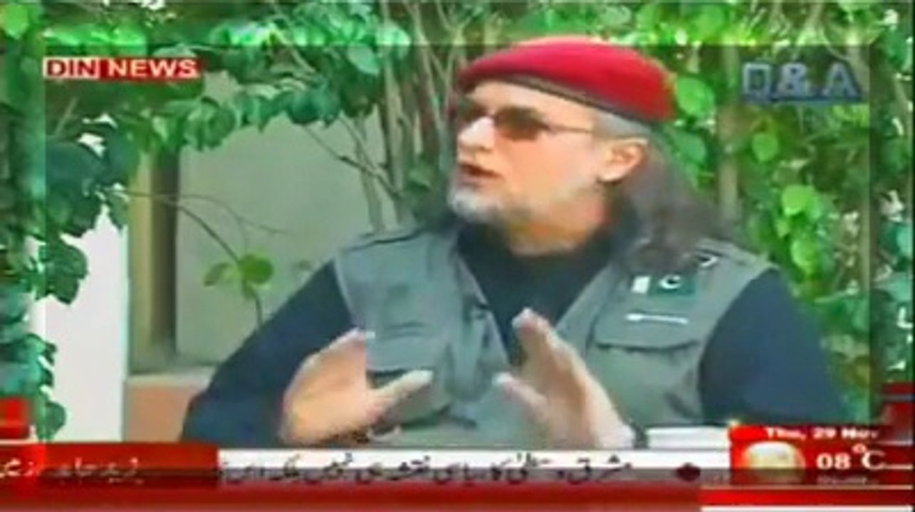 Zaid Hamid warned about the failure of election before they held